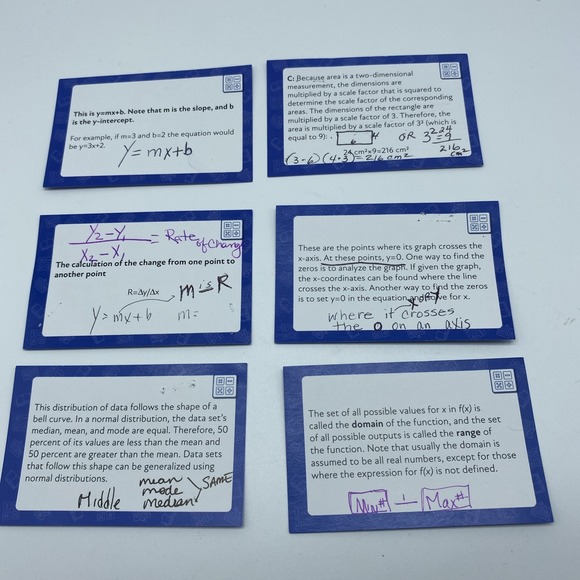 Test Prep Books ParaPro Flash Cards-ParaProfessional-Reading, Writing, Math - Picture 10 of 14